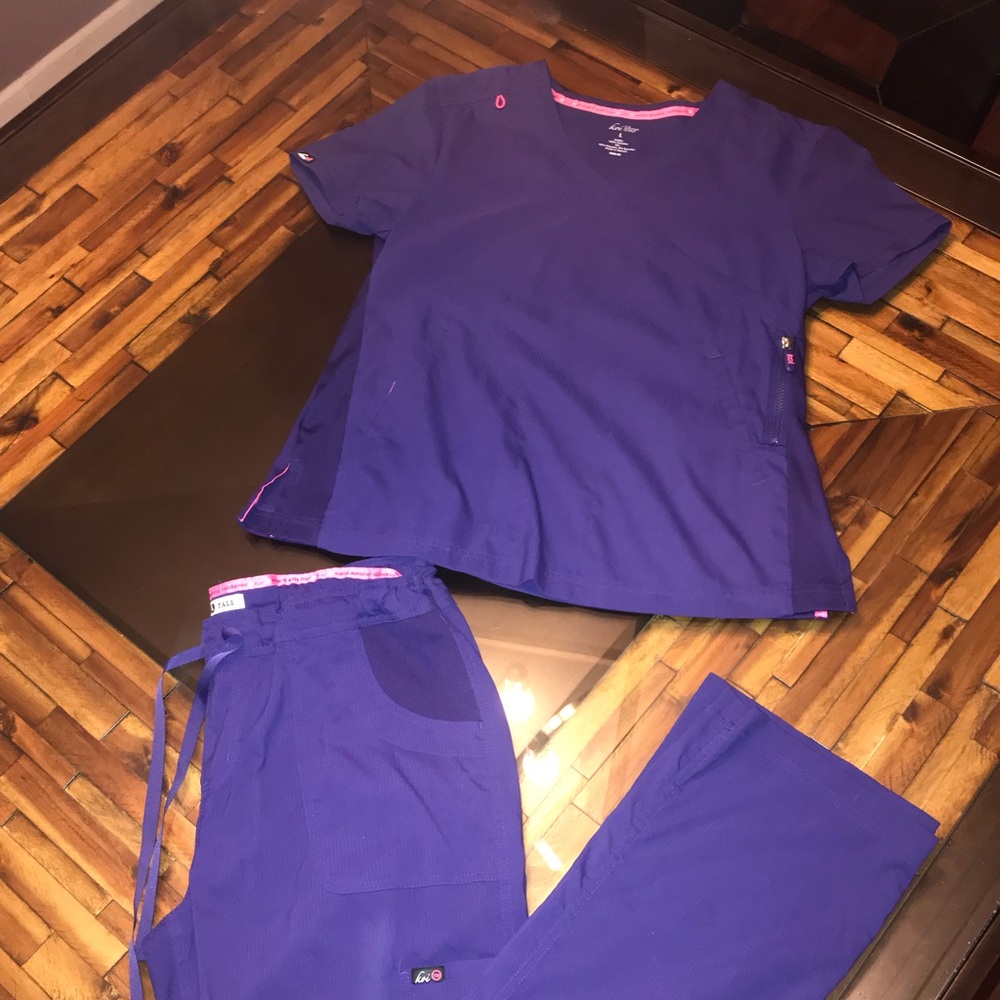 KOI PURPLE SCRUB SET LARGE/TALL